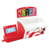 Casdon Ola Spiel-Eiscreme-Gefrierschrank mit 5 Eissorten