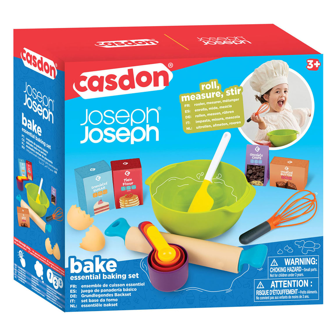 Casdon Joseph Joseph Spielzeug-Backset – 8-teilig.