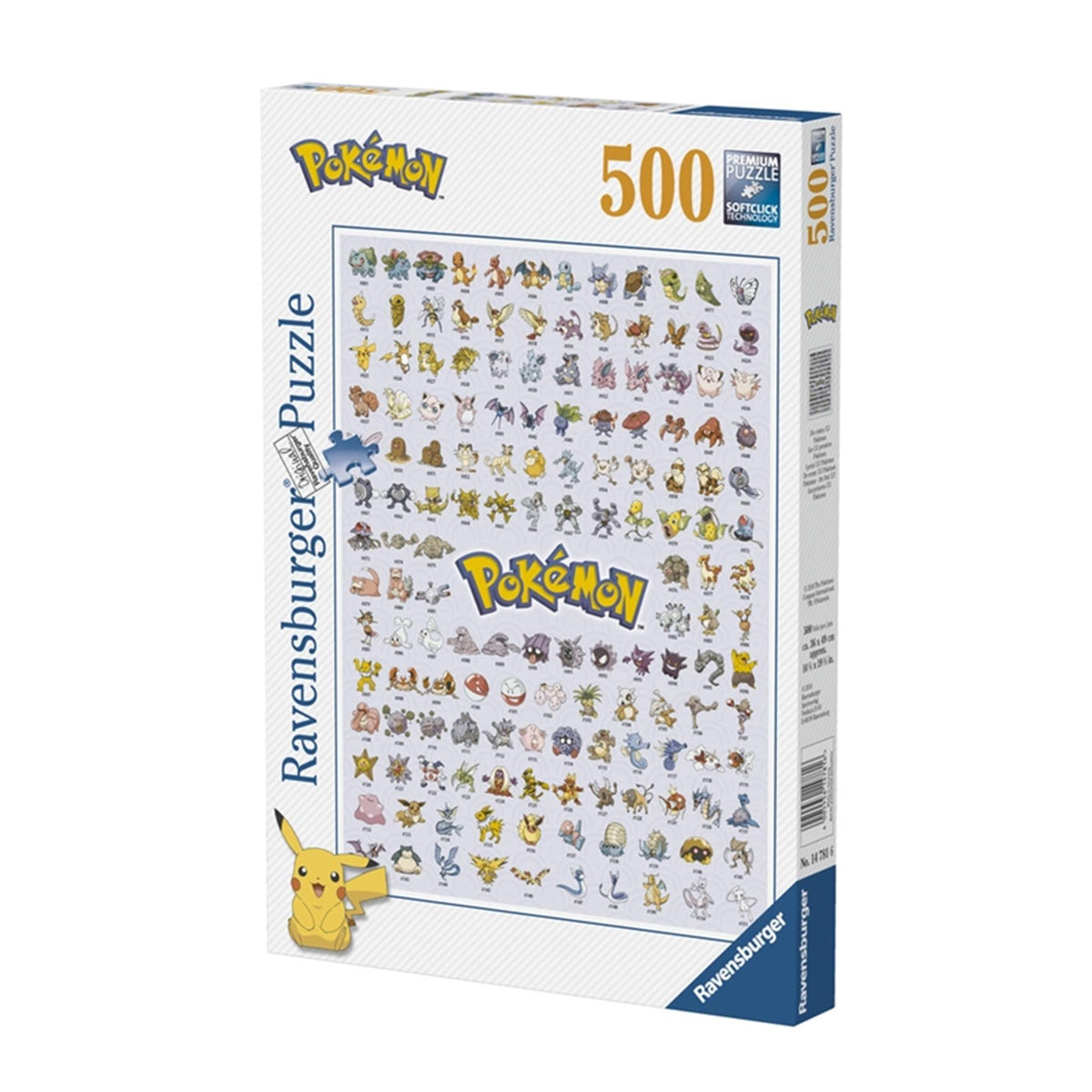 Ravensburger Puzzle Pokémon – Puzzle – 500 Teile