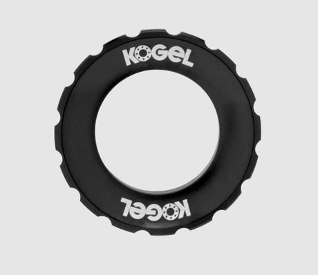 Kugel-Sicherungsring, Centerlock-kompatibler Rotor-Sicherungsring außen, schwarz