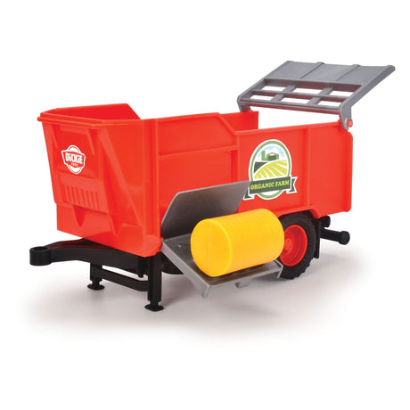 Dickie Toys Farm – Traktor mit Anhänger – 30 cm – Spielzeugbauernhof