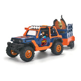 Dickie Dino-Jeep mit Anhänger-Spielset