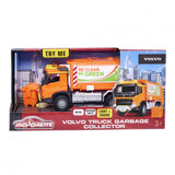 Majorette Grand Series – Volvo Truck Müllwagen – Metall – Licht und Ton – 18 cm – Spielzeugfahrzeug