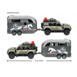 Majorette Land Rover mit Pferdeanhänger