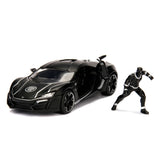 Jada Toys Jada Druckguss Avengers Black Panther mit Auto 1:24