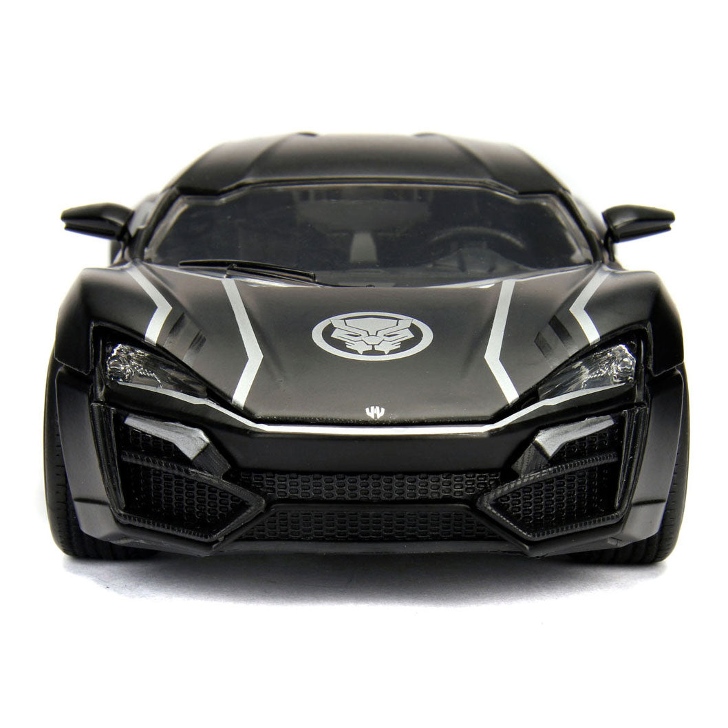 Jada Toys Jada Druckguss Avengers Black Panther mit Auto 1:24