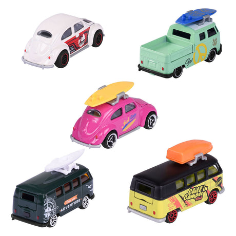 Majorette Volkswagen die Originale Spielautos, 5-tlg.