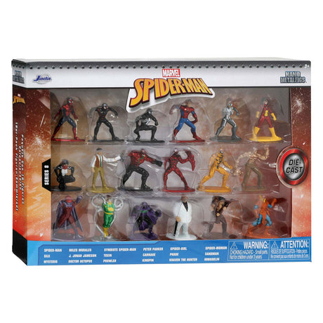 Jada Toys Jada Druckguss-Marvel-Multipack-Nano-Actionfiguren – Welle 8