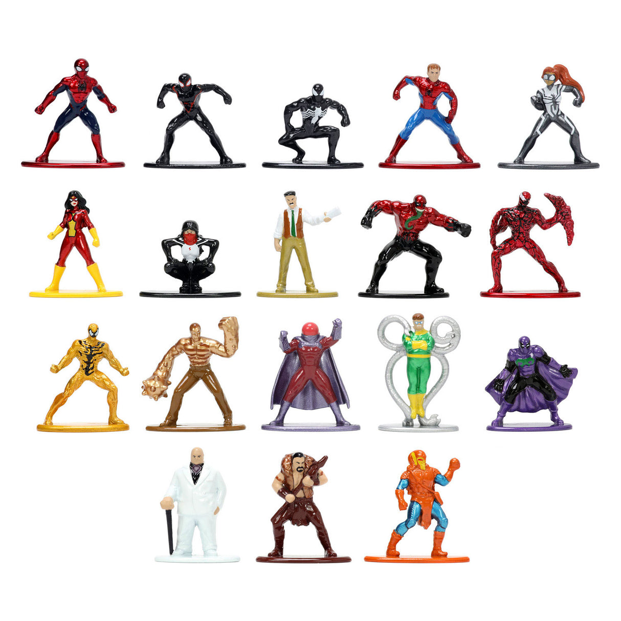 Jada Toys Jada Druckguss-Marvel-Multipack-Nano-Actionfiguren – Welle 8