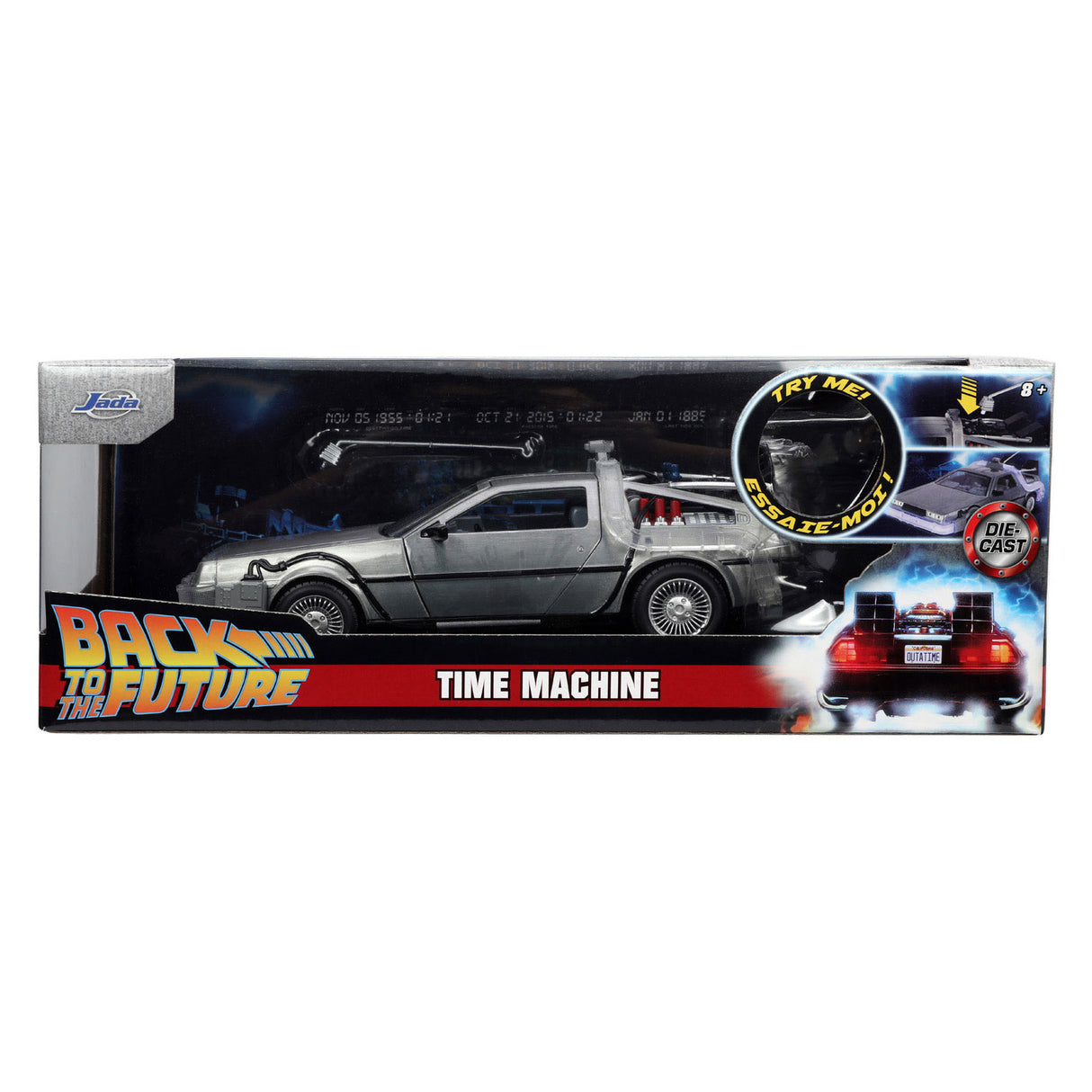 Jada Toys - Zeitmaschine - Zurück in die Zukunft - Auto - 1 24