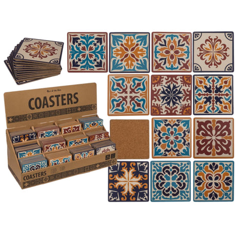 Ootb Untersetzer Mosaik Kork 9,5x9,5x0,5cm