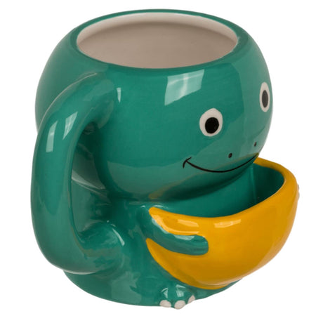 Ootb Tierbecher Dino mit Keksfach 15x9x12cm 450ml