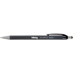 Balpen viking soft grip rt-m zwart