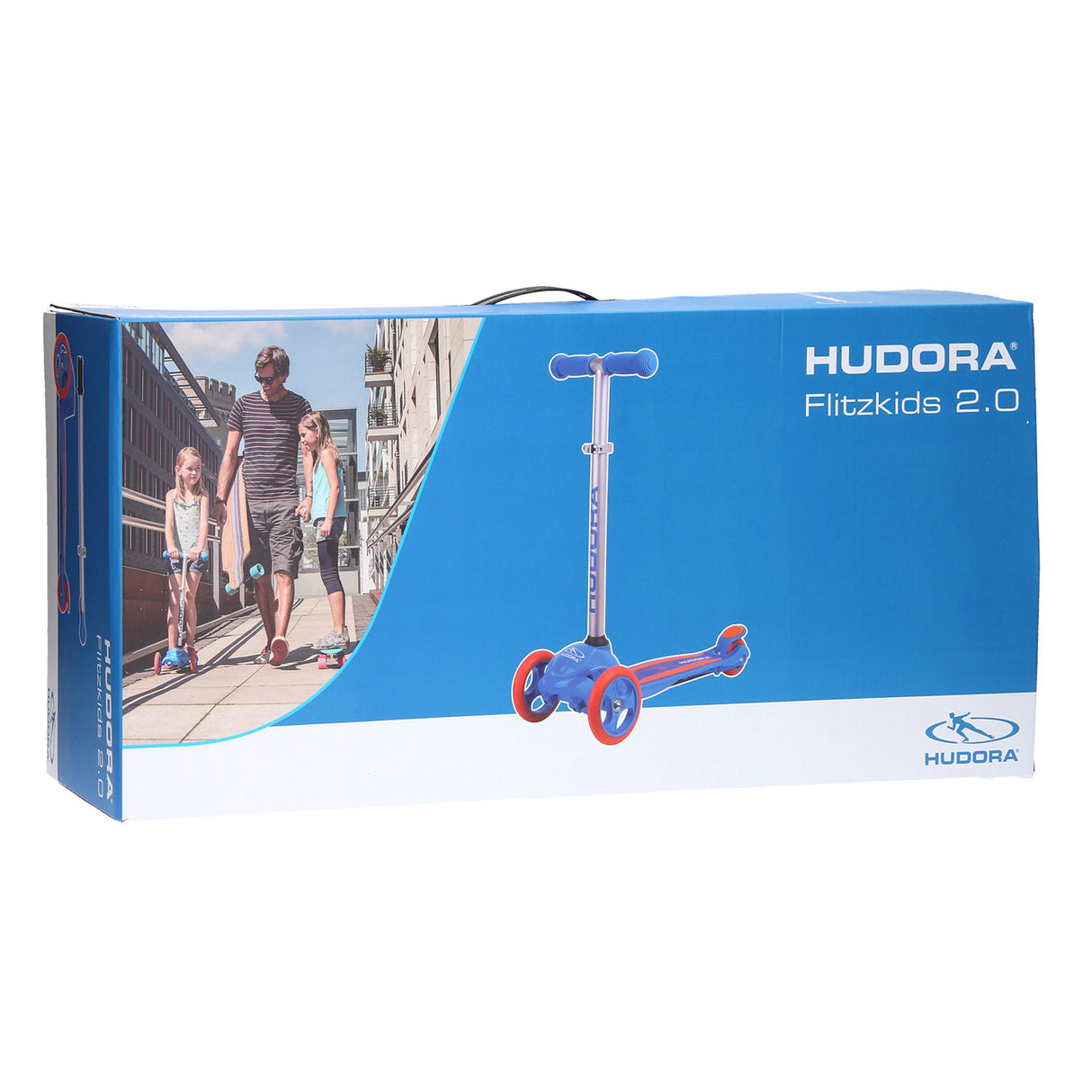 Hudora Flitzkids Roller – blau