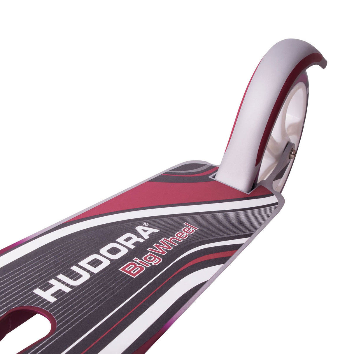 Hudora Scooter Big Wheel Rx205 Stief - Magenta Silber