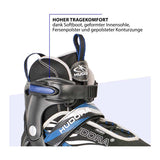 Hudora Skeelers Leon Blauw Black, Größe 37-40