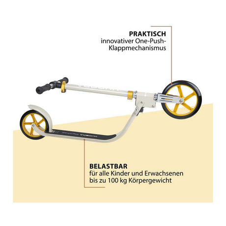 Hudora Big Wheel Schritt 215 Roller - Sand