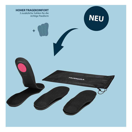 Hudora Skeelers Leon 2.0 Ozeanblau, Größe 33-36