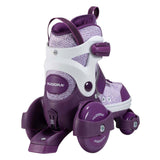 Hudora Rollschuhe My First Quad Lila, Größe 26-29