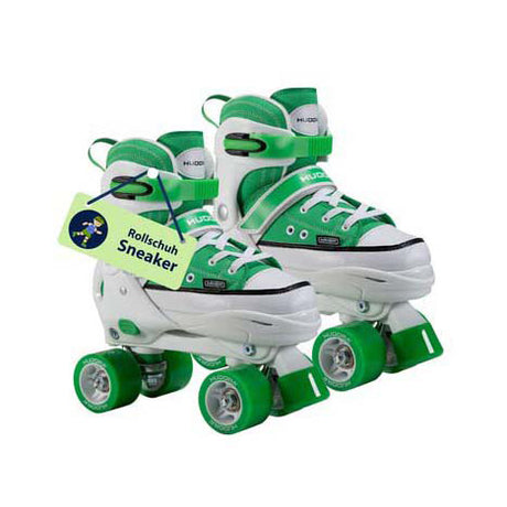 Hudora Rollschuh-Sneaker grün, Größe 36-39