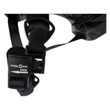 Hudora Skaterhelm mit Schirm und LED schwarz, Größe M (55-58cm)