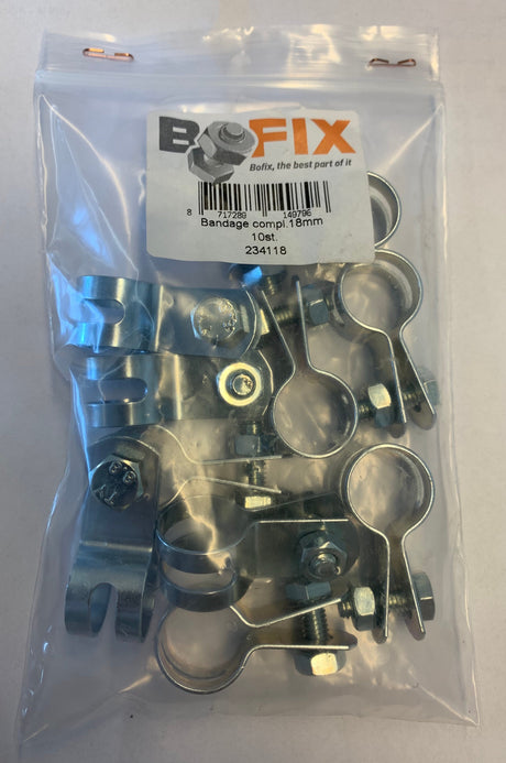 Bofix -Verbandklasse 18mm. pro 10