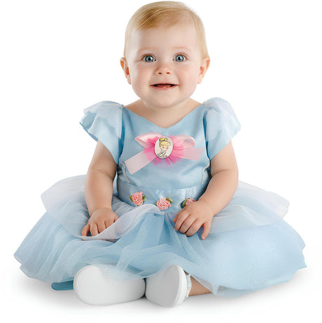 Disguise Disney Cinderella klassisches Kostümkleid für Kinder – Kinder bis 1 Jahr – blau