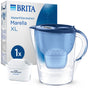 Brita Wasserfilterkanne Marella XL - 3,5l - Blau - inkl. 1 Maxtra Pro Pure Performance Wasserfilterkartusche