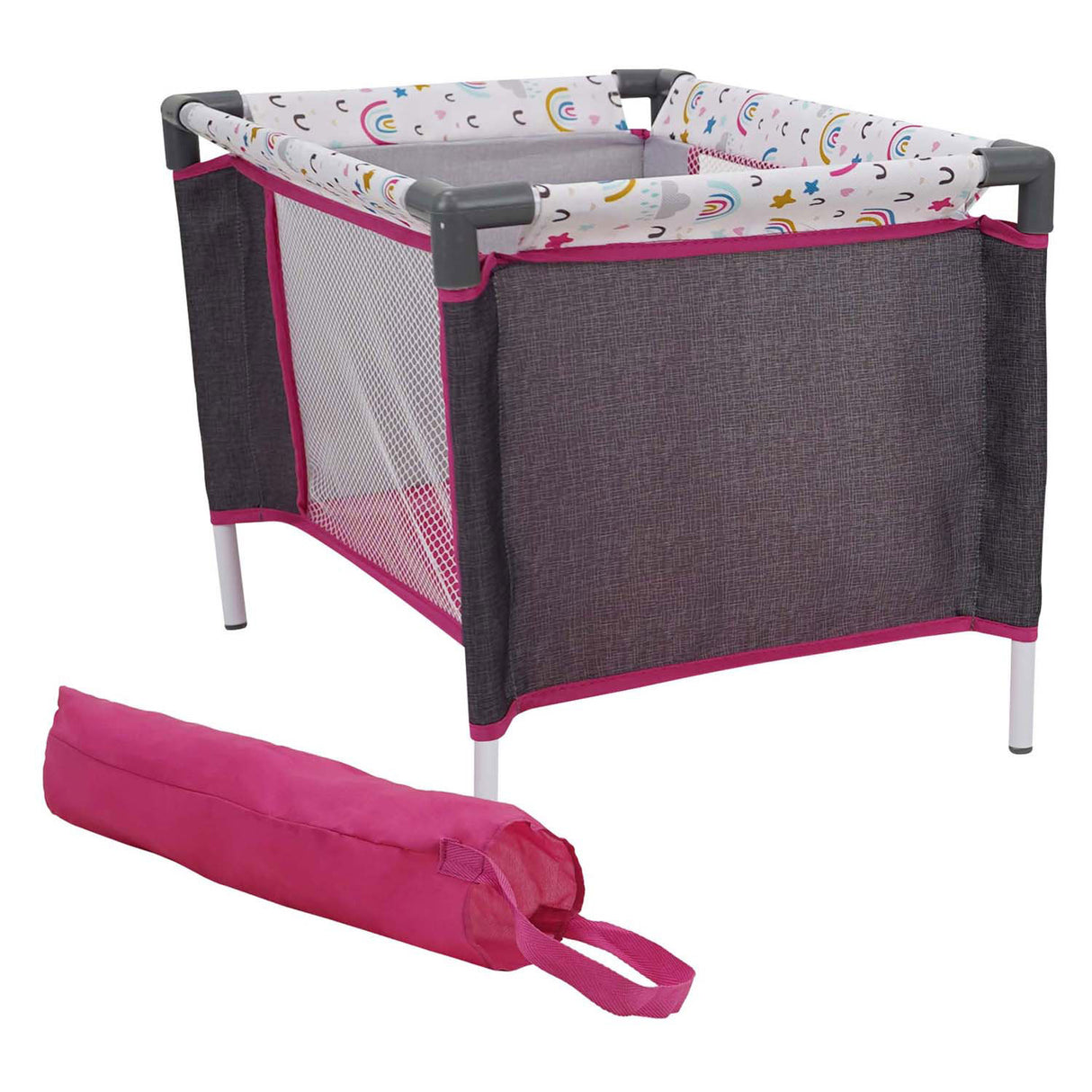 Komplettes Puppenspielset, 21-teilig.