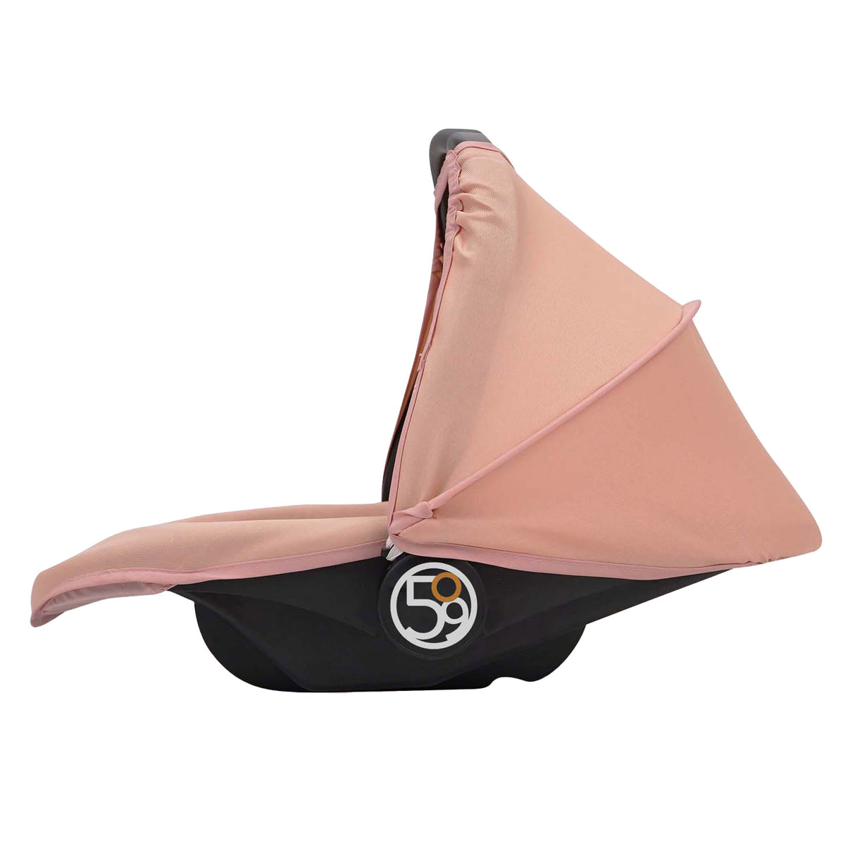 3-in-1-Puppenautositz – rosa
