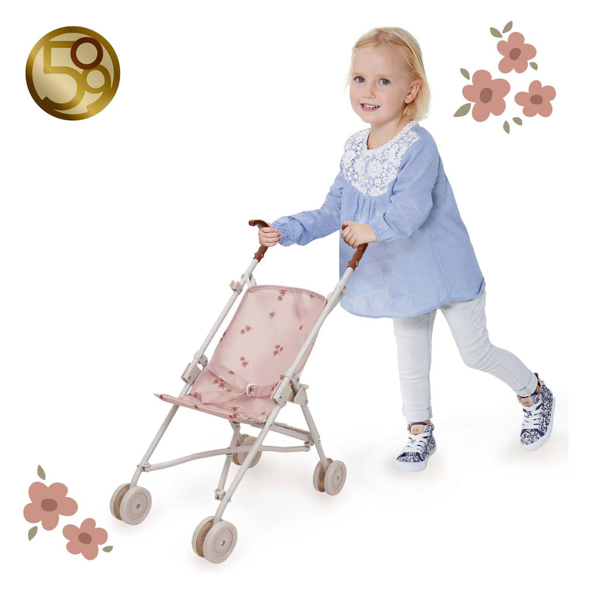 Buggy Puppenwagen Ballett Flora
