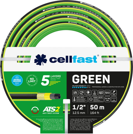 Cellfast – Gartenschlauch – grün ats2™ 1 2 – 50 m (cf15-101)