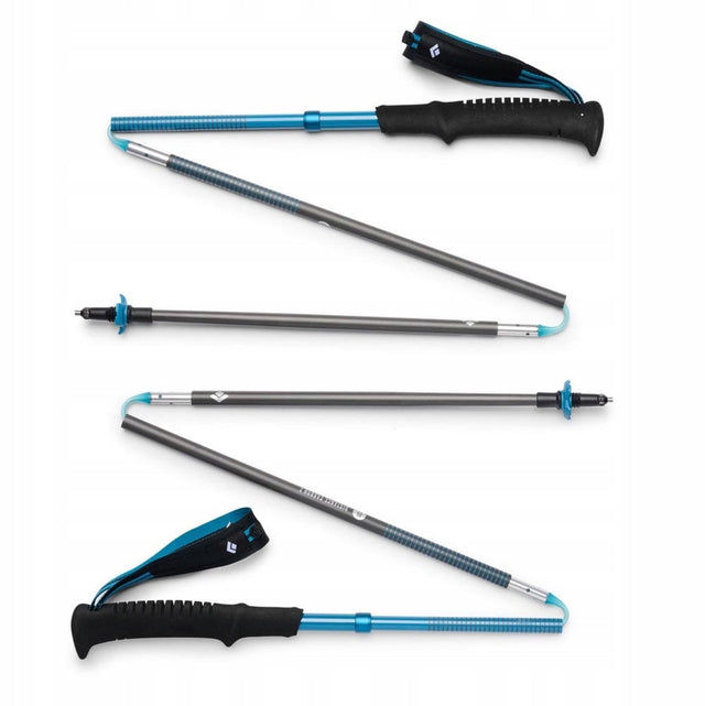 Black diamond merkloze carbon z trekkingstokken - lichtgewicht opvouwbaar