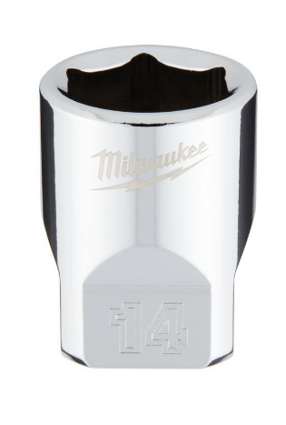 Milwaukee dop 1 4 kort 14mm