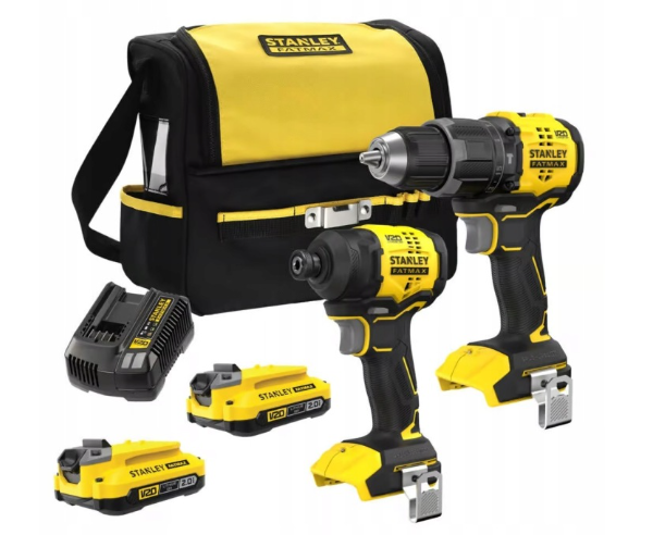 Stanley ingesteld v20 (sfmcd716, sfmcd811) 2x2,0ah pro-stack bl