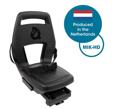 Widek b.v. Qibbel Rücksitz Junior Mik HD schwarz komplett Q350