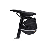 Topeak -Satteltasche WP II M, Schwarz, Wasserrepellent, Polyester, Adapter, 1,25L, QuickClick, Reflecting, 152G