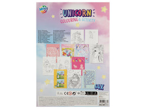 Moxy kleur activity boek unicorn a4 , 64 pagina's