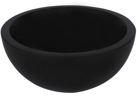 Differnz Flusswaschbecken 25x11,5cm schwarz matt
