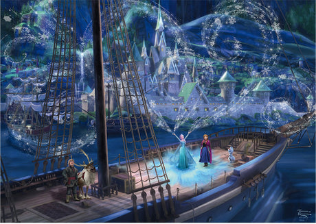 Schmidt-Stück – Thomas Kinkade – Disney Frozen Love and Magic, 1000 Teile