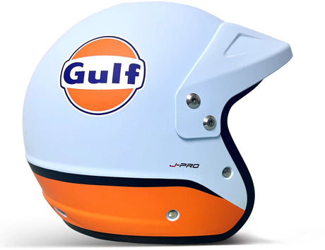 Sparco Gulf J-Pro Ece 22.06 Gulf Helm – Blau Orange – XL