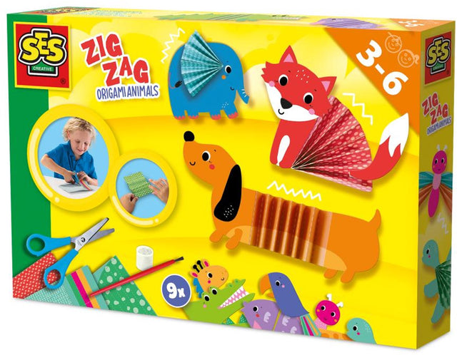 Ses kreative Ses Zick-Zack-Origami-Tiere
