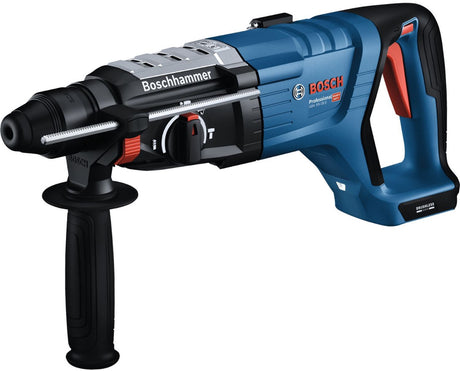 Bosch Professional GBH 18V-28 D – Akku-Bohrhammer – ohne Akku und Ladegerät – inklusive Handgriff, Maschinentuch und Tiefenanschlag