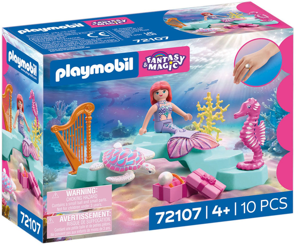 Playmobil Fantasy Magic Meerjungfrau mit Geschenk – 72107