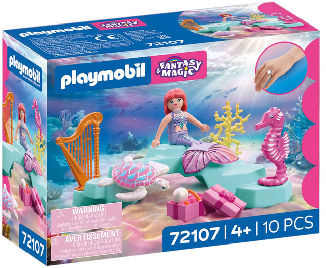 Playmobil Fantasy Magic Meerjungfrau mit Geschenk – 72107