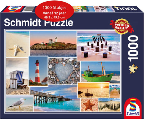 Schmidt - Puzzle - Am Meer - 1000 Teile - Erwachsene - ab 12 Jahren