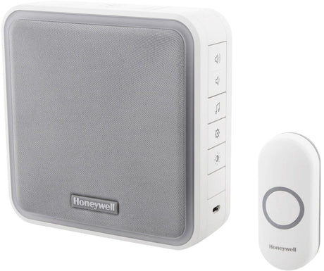 Honeywell Home Honeywell Gong, kabellos, tragbar, Halo 200 m, weiß, DC915N