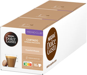 Nescafe Dolce Gusto Cortado Espresso Macchiato (3x 16 Tassen)