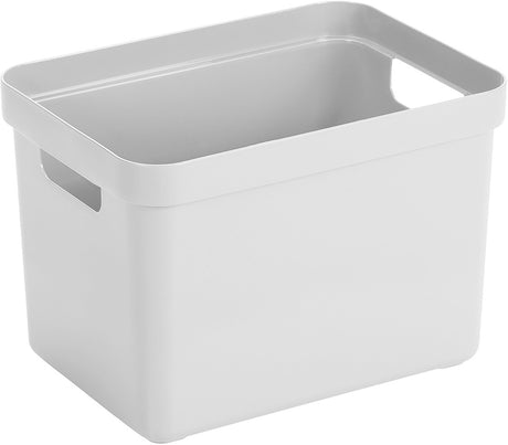 Sunware Sigma Home Aufbewahrungsbox 18l – 35 x 24,6 x 24,3 cm – weiß