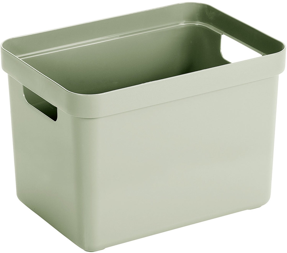 Sunware Sigma Home Aufbewahrungsbox 18l – 35 x 24,6 x 24,3 cm – grün